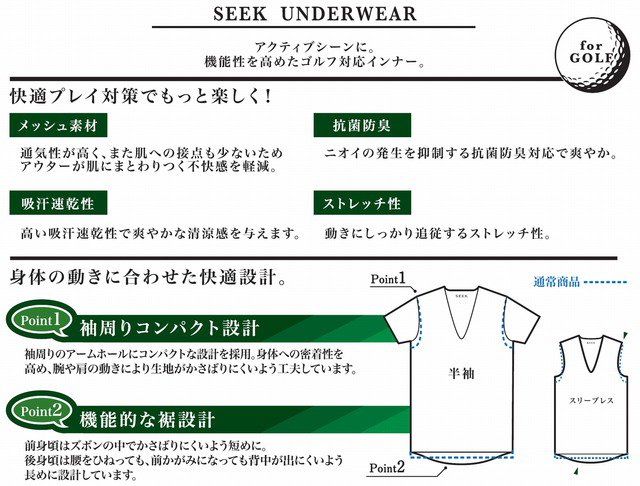 cyclestyle_net's tweet photo. ゴルフを快適にプレーするためのアンダーウェア「for GOLF」発売
https://t.co/VsmZO9zhLb
#ニュース #forGOLF #アンダーウェア https://t.co/gslUacXeFq