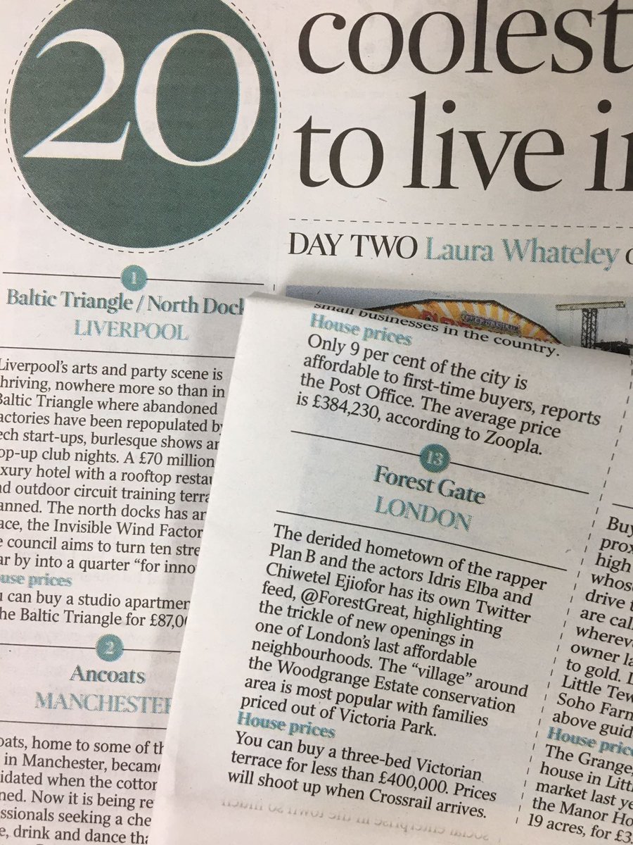 chocolateguide's tweet photo. I live in one of the 20 coolest places in Britain 😂 Thx @FelicitySpector for showing me! CC @SamCooksFood @IamLauraJackson #forestgreat https://t.co/guspJ3ZYxh
