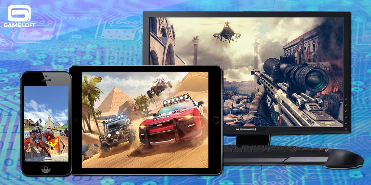 Gameloft_Indo's tweet photo. Handphone,Tablet atau PC? Gadget mana yang biasanya kamu gunakan untuk bermain game kami? ๐ฅ๐ฑ
https://t.co/Ho2yJAPI7J #HowDoYouGame #Gameloft https://t.co/uUzWwo0POe