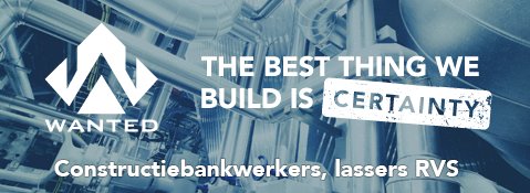 WANTEDNL's tweet photo. Wij zoeken in Friesland, constructiebankwerkers / lassers RVS: https://t.co/25HHscPtVT https://t.co/gKbZH8EyxU