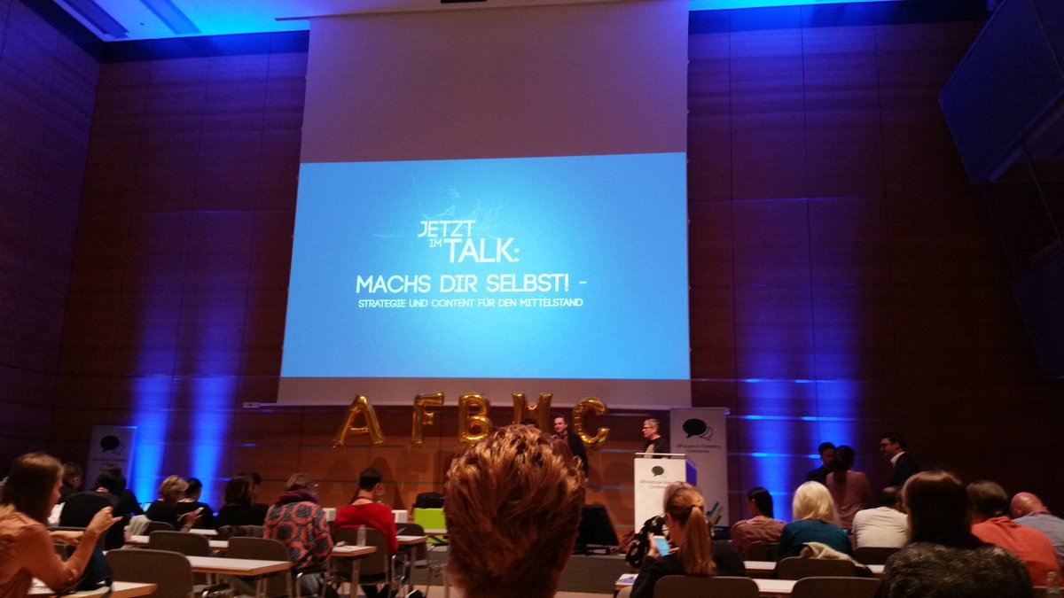 Smm mit geilem Content aber wenig Budget? Social Media für KMUS auf der #afbmc