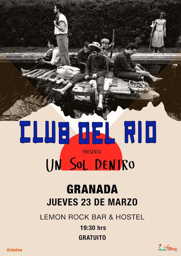 Volcanmusica's tweet photo. Granainoos! @Clubdelrio llega a vuestra preciosa ciudad!
El jueves 23 de Marzo en @lemonrockhostel , y el concertín es FREE!!!
#unsoldentro https://t.co/5isqKo95hv