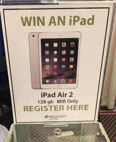 MedCostLLC's tweet photo. We're celebrating the #JoyofHR at @VASHRM. #HRpros, if you're in #WilliamsburgVA, stop by Booth 42 to register for a free iPad. #VASHRM17. https://t.co/YLipeY5sPO