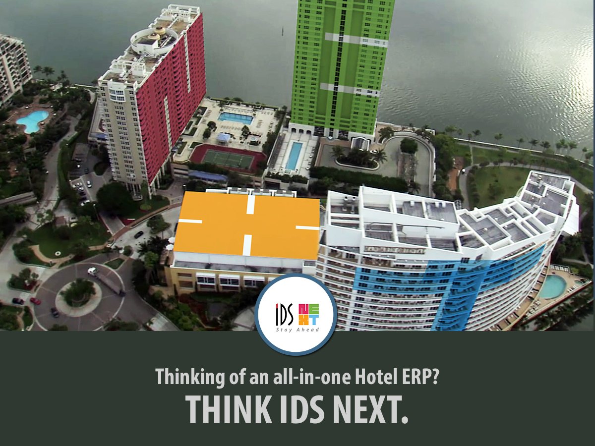 idsnext's tweet photo. Thinking of an all-in-one #HotelERP? Think #IDSNext.
Know More :https://t.co/4w3AEpEw7T
#HotelOperationsMadeEasy https://t.co/yGvp1vUY6n