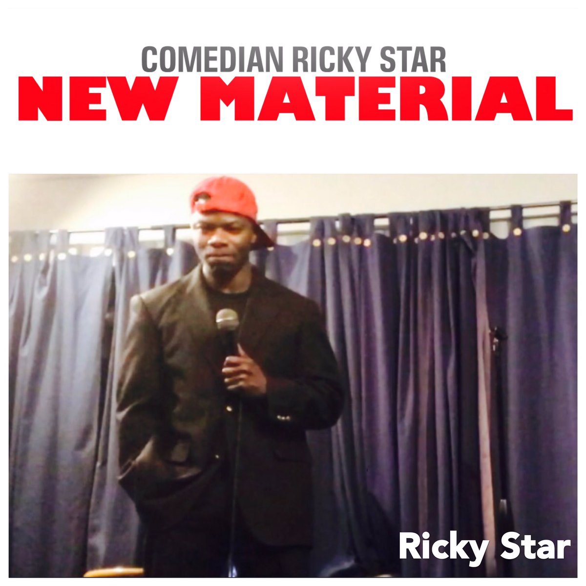 RickyStarrr's tweet photo. Working on New Material is so much fun! See me smiling! #funny #comedy #standupcomedy #lol #hilarious #ha #comedian https://t.co/he1FLdSMPK