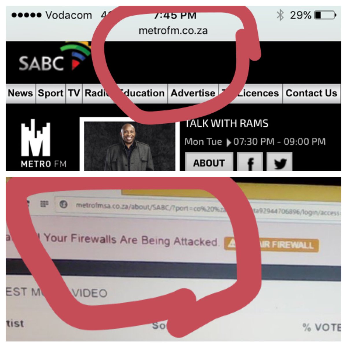 mbali_biyela5's tweet photo. @drmalinga but you are excited over nonsense . The hack is fake https://t.co/kFlimvP1To