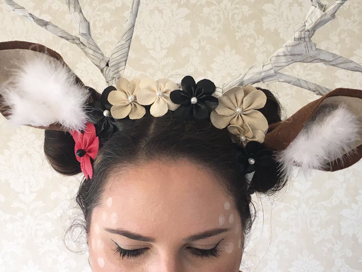 HagitColb's tweet photo. #פורים #פורים2017 #deer #handmade #etsyshop #Purim2017 #Purim #headband https://t.co/yjriZTZfKr