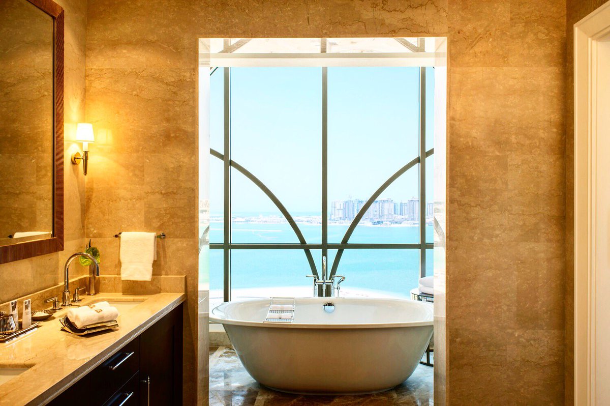 Want a bit of this bath bliss? Go to our #ohlalamagazine Instagram page to enter a competition and get a chance to stay <a href="/StRegisDoha/">The St. Regis Doha</a>