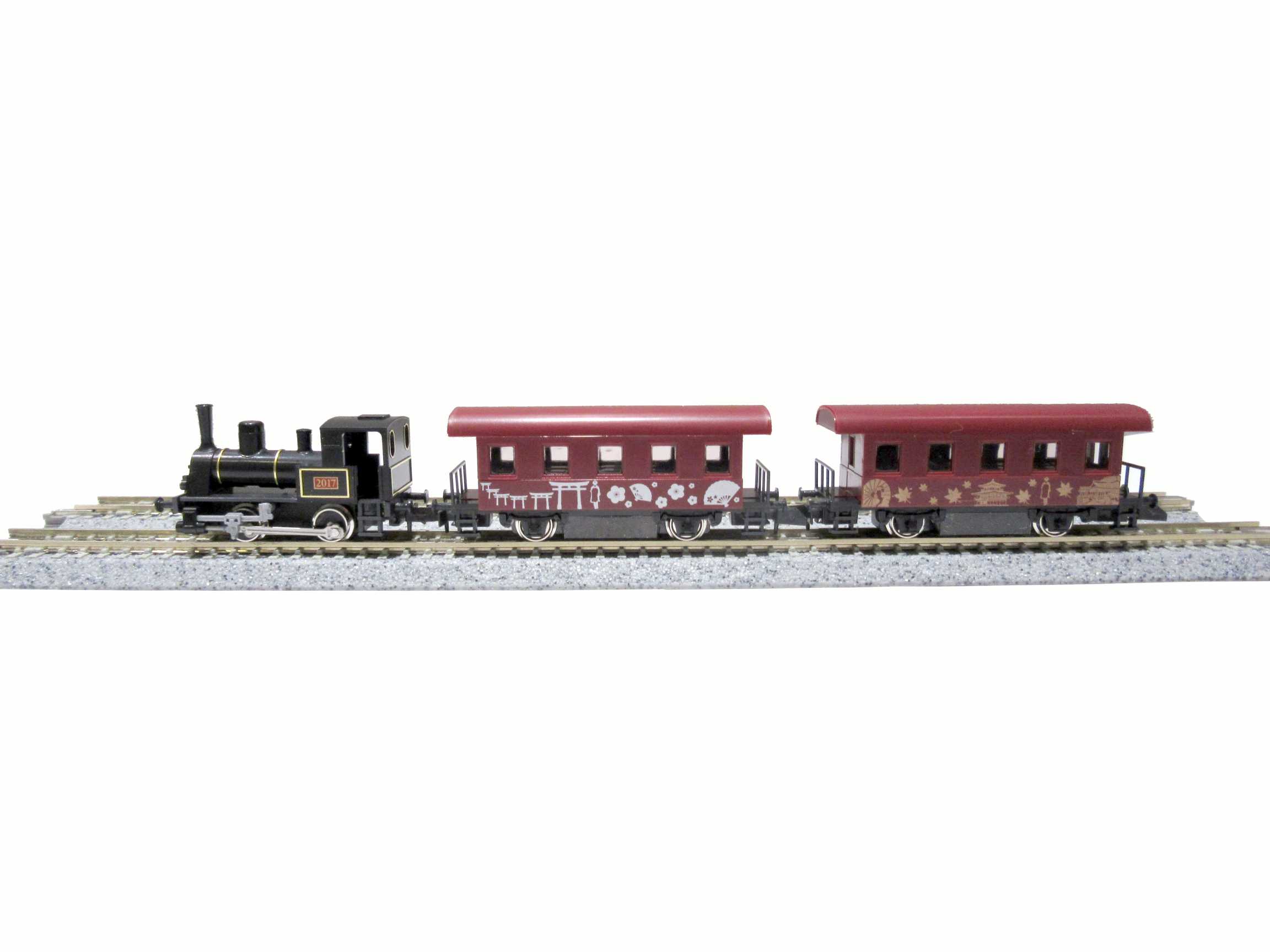 とっておきし福袋 KATO京都駅店開店一周年記念製品 京の都のSL列車 チビロコ 鉄道模型