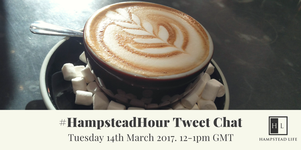 #HampsteadHour TweetChat Every Tuesday 12-1pm. Tag your #NW3 neighbours #Hampstead <a href="/HamandHigh/">Ham&High</a>