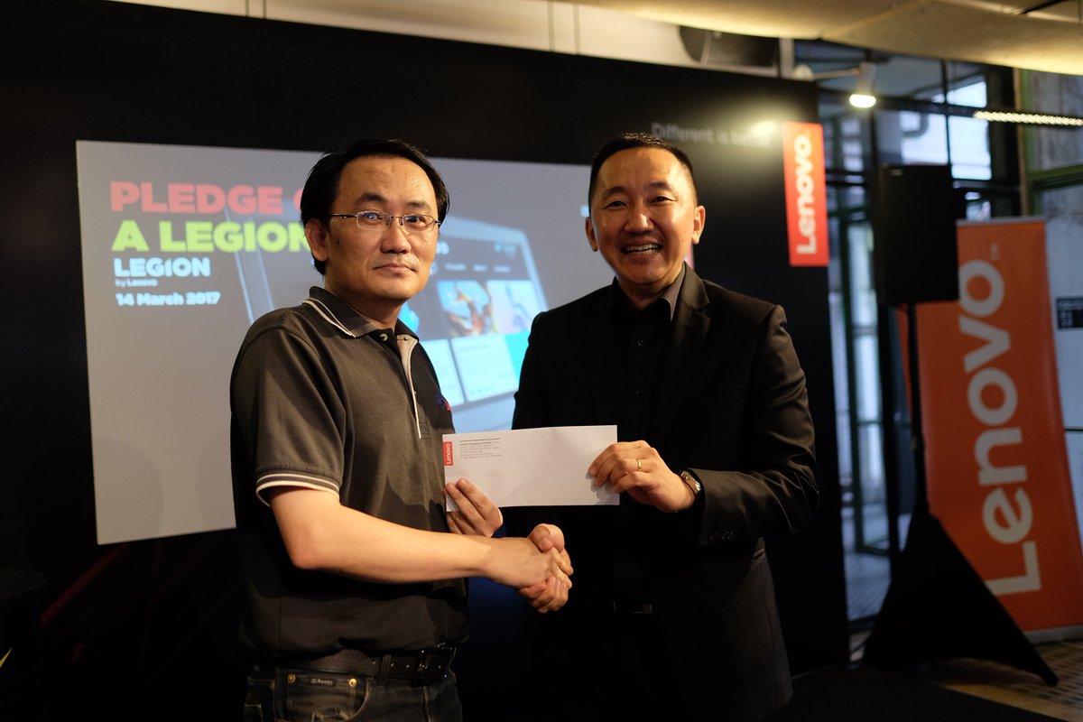 Congrats to Vincent Eng who won their own #LenovoLegion #Y520! 😍 Follow our FB for more updates: facebook.com/LenovoMY