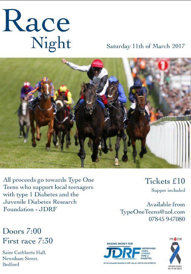 BedfordPavilion's tweet photo. Proud to support @JDRF #type1teens @StCuthbertsHall #Bedford - what a fabulous evening it was. Raised over ยฃ1800! https://t.co/zp8MSlQvmT