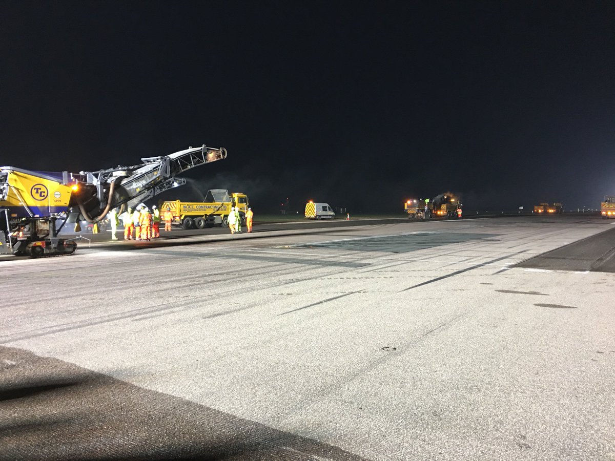 TripodCrest's tweet photo. 115 Tripod Crest team members were involved in resurfacing #EastMidlands Airport. Read more: https://t.co/7ihNf4o8Kw #collaboration https://t.co/JdTKb2docZ