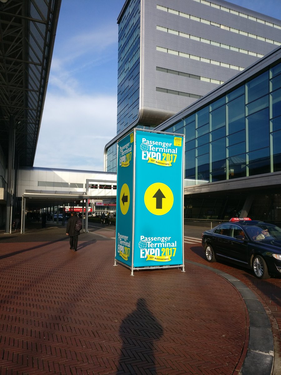 delftaviation's tweet photo. Live from Amsterdam at the Passenger Terminal Expo 2017 https://t.co/RBqzOEViKo