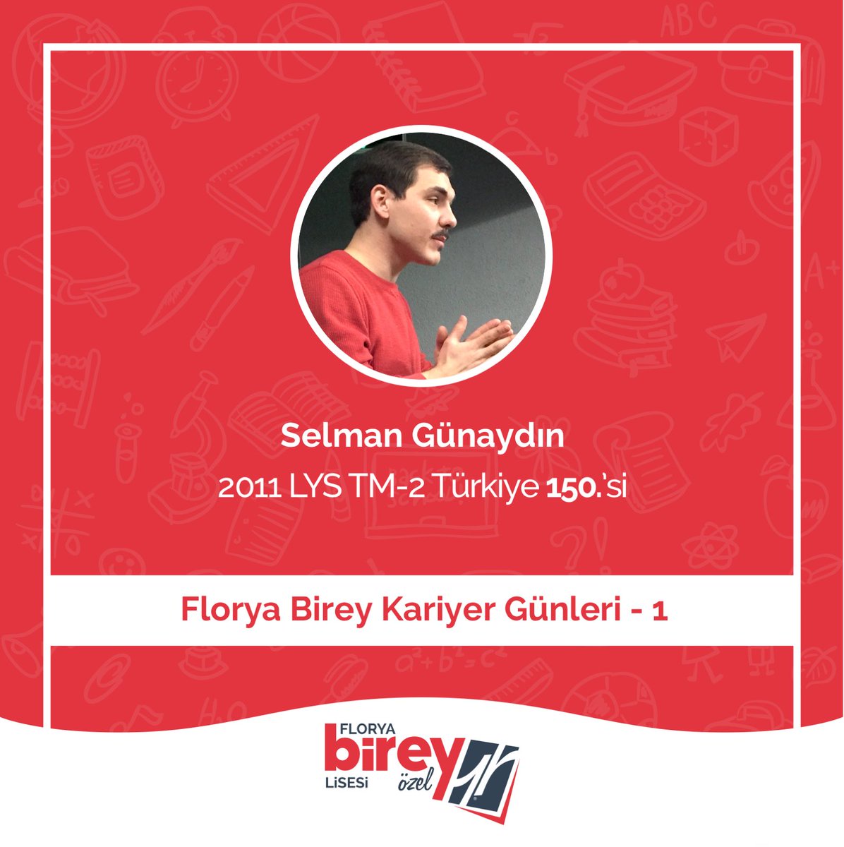 floryabireyozel's tweet photo. Sınav çalışma teknikleri, motivasyon ve dereceye girme konularında öğrencilerimizi bilgilendirdiği için kendisine teşekkür ediyoruz. https://t.co/wEcBmAKWdB