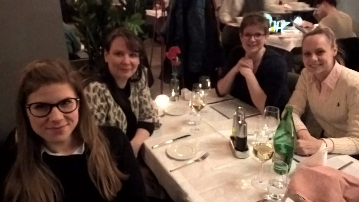 IsabellGru's tweet photo. Impressions from yesterday's formal dinner with @ats2020project-team! Delicious #Croatioan food and interesting conversations! #ats2020 https://t.co/3PWIOm4Qwq