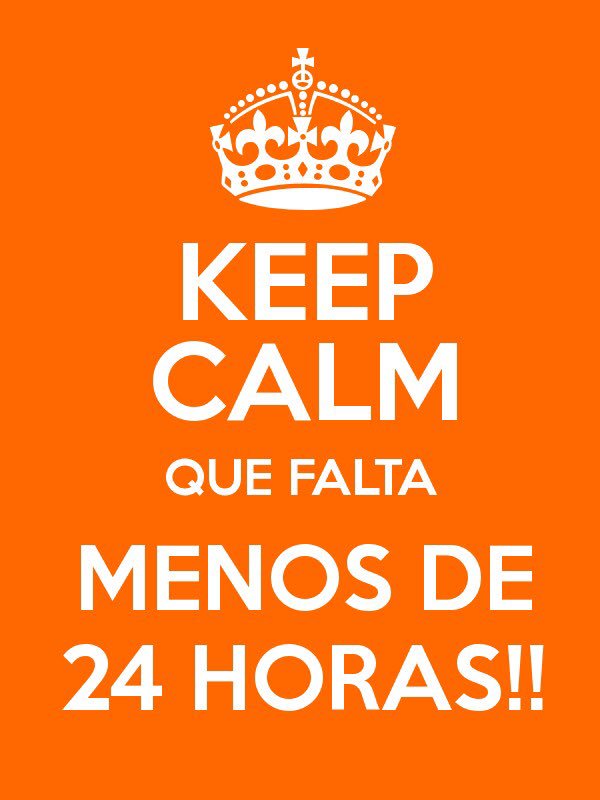 Menos de 24 h para apertura de inscripciones.