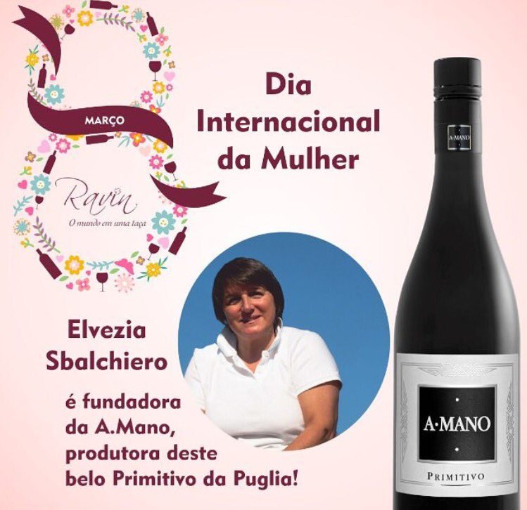 A mano #primitivo #available in #brazil! To find out more <a href="/Ravin_Ravin/">Ravin Importadora</a> 😃 #weareinpuglia #winelover #winetime #winecountry #samba