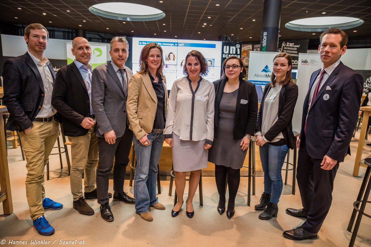 Studienpräsentation zu #Umfeld und #Werbewirkung. Nachbericht, Fotos, Downloads und Video: ow.ly/9tuV309QFAY Danke an <a href="/AboutMedia_Wien/">AboutMedia Wien</a>