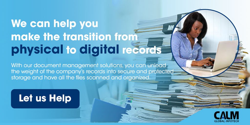 CalmInfotech's tweet image. Request a FREE consultation, visit - calminfotech.com #DocMgmt #Digitization #E-Archive