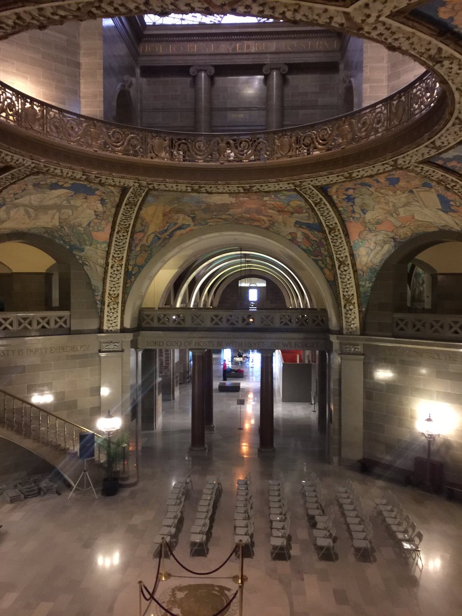 I always enjoy being at the capitol. Thanks <a href="/MORepBill/">Bill Reiboldt</a> <a href="/RepBillLant/">Bill Lant</a> &amp; <a href="/RonFRichard/">Ron Richard</a> for your time. Public education matters! #SenecaTPC