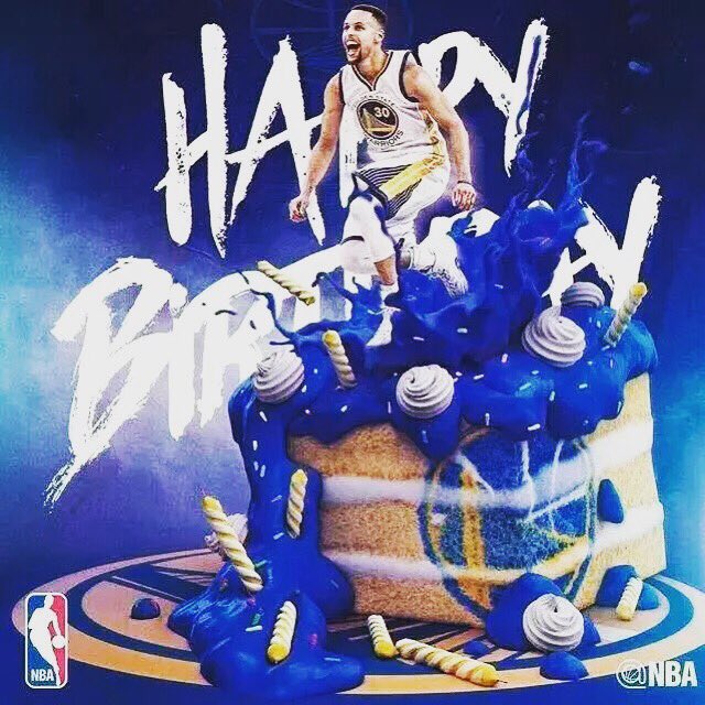 Happy Birthday to three genius.Stephen Curry 30 