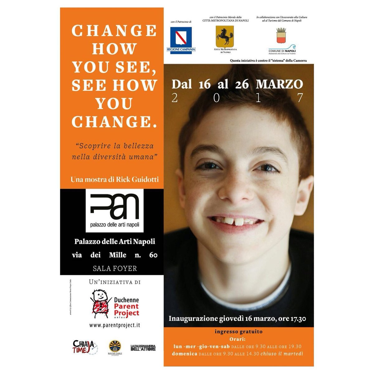 Parent_Project's tweet photo. Vi aspettiamo giovedì 16/03 al #museoPan! Alle 17.30 inauguriamo la #mostra di #RickGuidotti. #fotografia #napoli @PositiveExpo https://t.co/afDD2sCHhJ