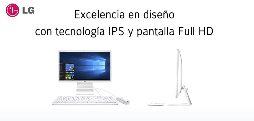MasterMaticaCom's tweet image. PC Todo En Uno
Si quieres tener tu espacio de trabajo despejado, lo mejor es tener el PC Todo En Uno de LG.
goo.gl/SxFVRt
