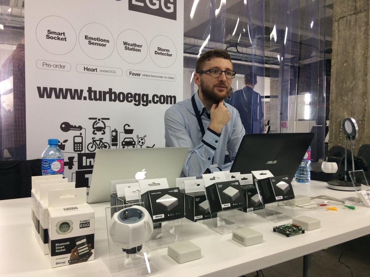 TurboEgg's tweet photo. #InternetofThings Festival in #Cracow! Thank you @HubraumKrakow for such an amazing event! #IoT https://t.co/o7LDg90Ukw