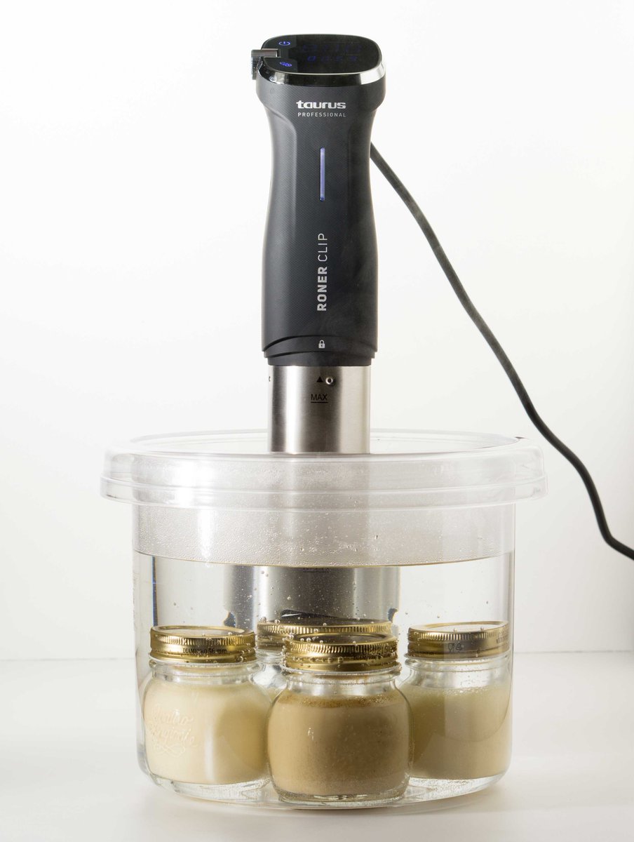 klimeres's tweet image. Ideas para usar el nuevo #RonerClip: cuece flanes en una cubeta a 90º durante 60 minutos. Más info en nuestra web goo.gl/VORQjA