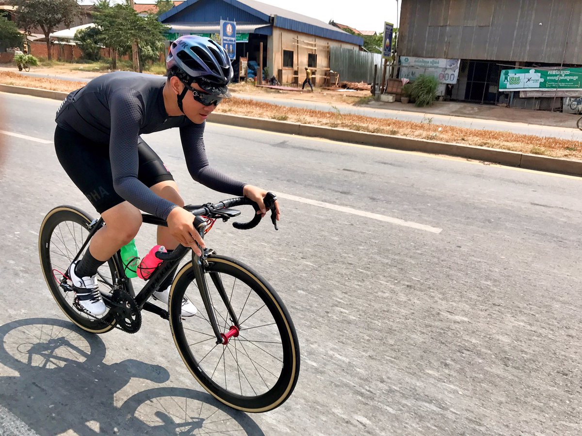 anping15's tweet photo. Under the heat of sun but we still made it ,155km riding https://t.co/B0FXNy2Tul