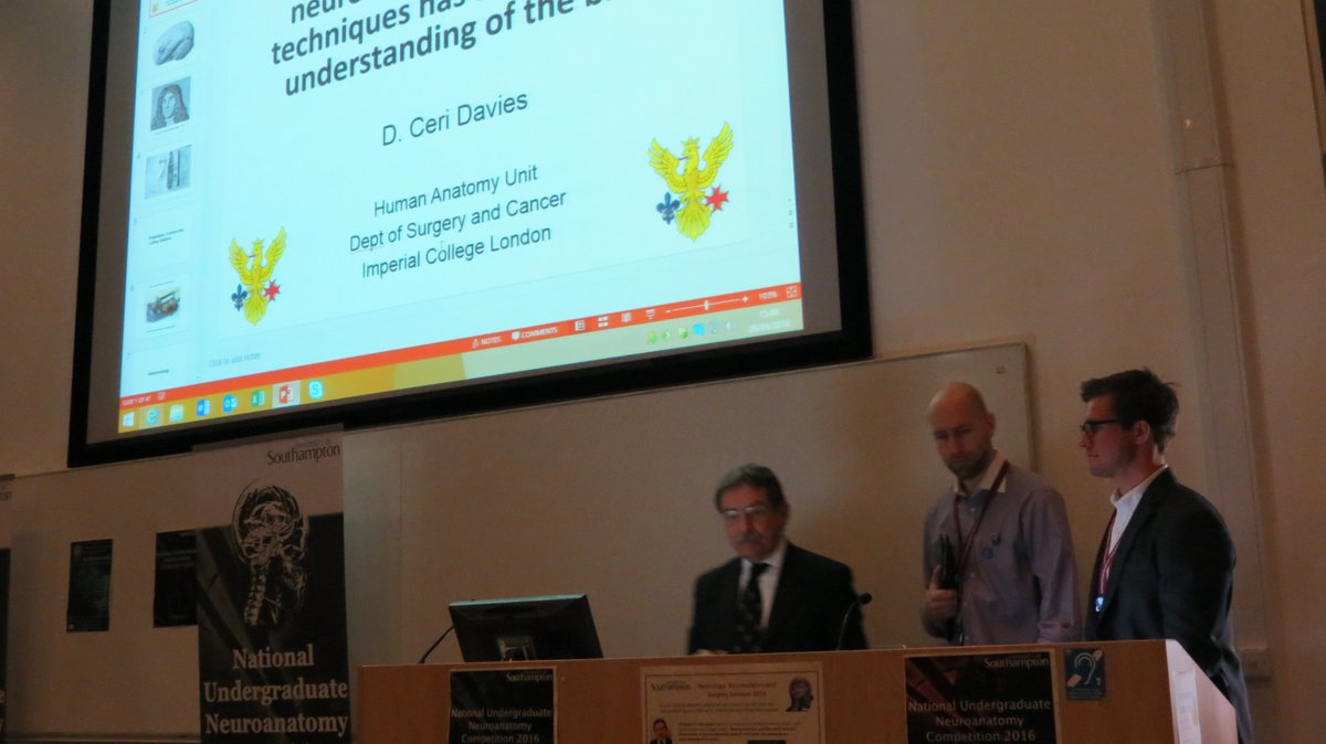 Introducing Professor Ceri D.Davies from <a href="/anat_soc/">Anatomical Society</a> at #NUNC2016. Hope you are looking forward to #NUNC2017 as much as we are! #neuroanatomy
