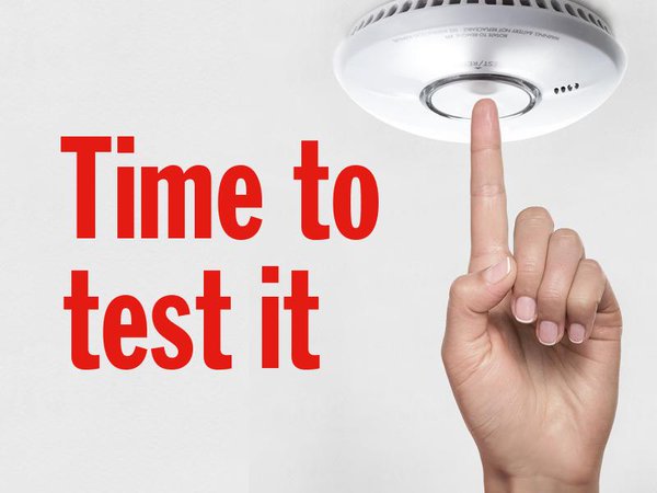 ElecSafetyFirst's tweet photo. A working smoke alarm gives you valuable time to escape if a fire breaks out in your home - have you tested yours lately? #TestItTuesday https://t.co/tDo3YYURka