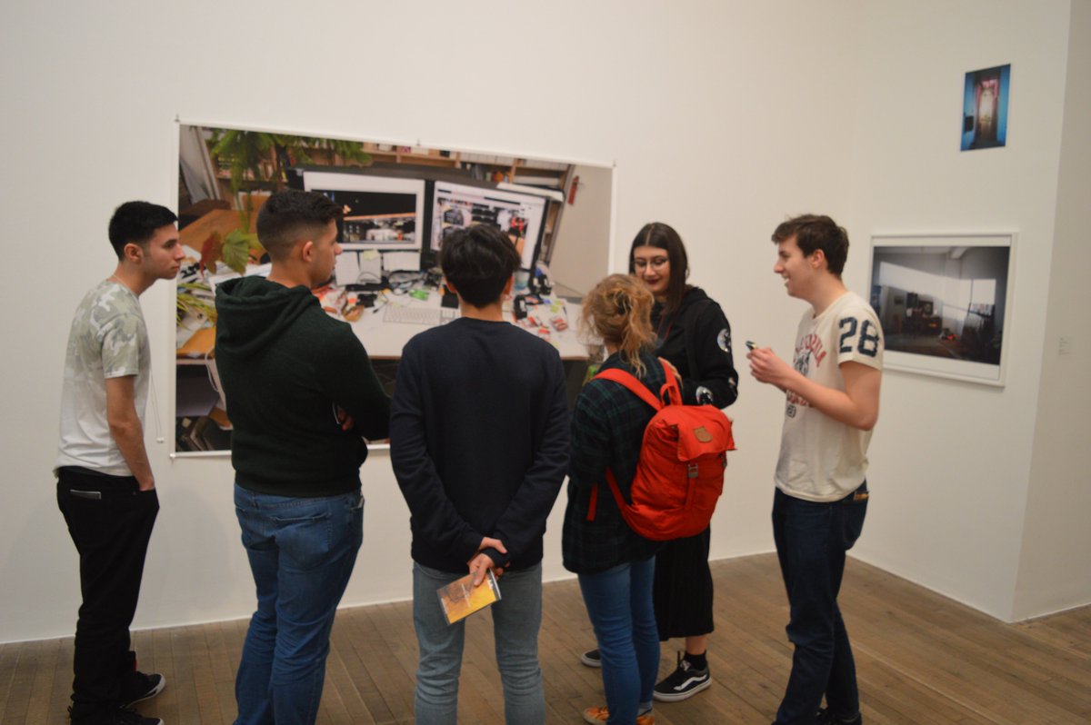ogeducation's tweet photo. Some more snaps from #OGYC's trip to @Tate #Modern yesterday to see #WolfgangTillman's exhib- thanks @MursalButt @LillieMaguire for photos https://t.co/4f6XmsQ3PM