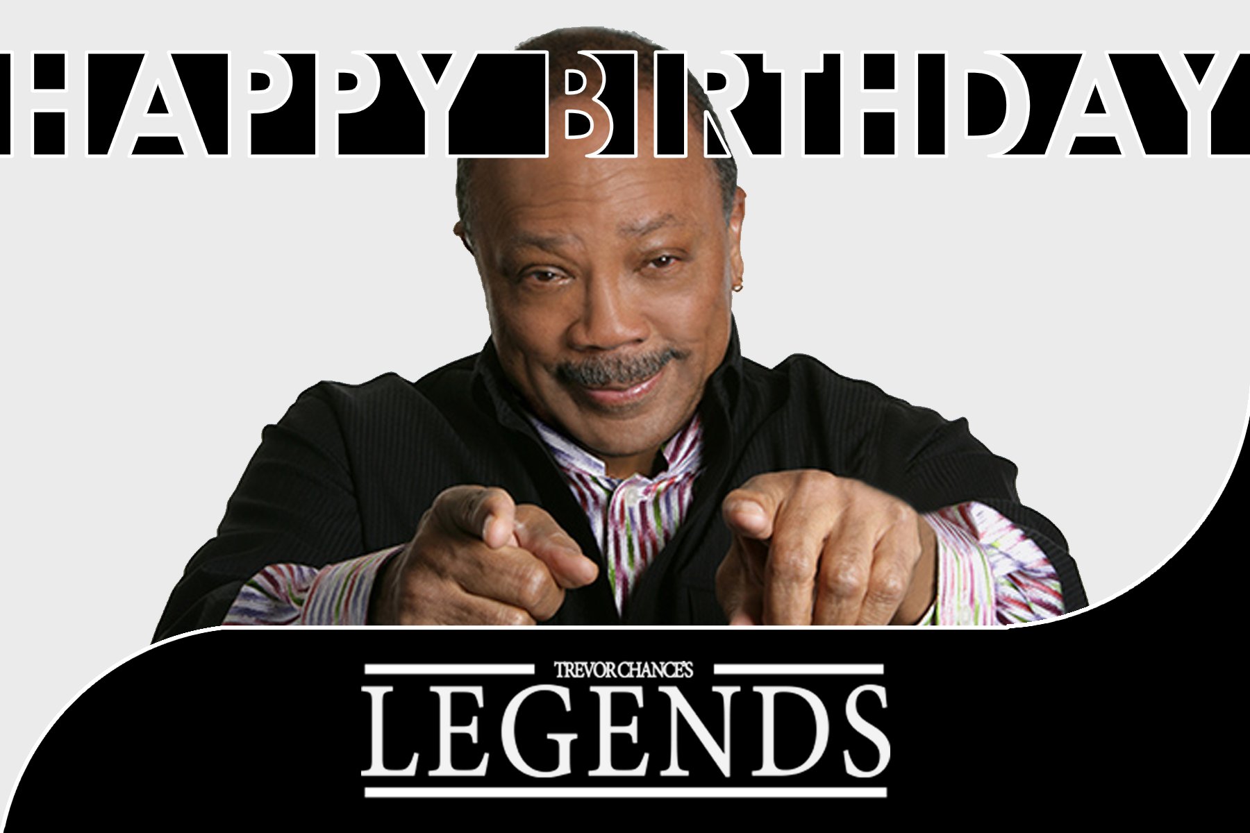 Happy Birthday to Quincy Jones! The legendary producer and band-leader is turning 84 today... 