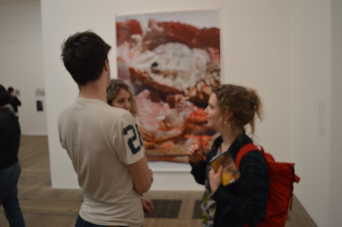 ogeducation's tweet photo. Some more snaps from #OGYC's trip to @Tate #Modern yesterday to see #WolfgangTillman's exhib- thanks @MursalButt @LillieMaguire for photos https://t.co/4f6XmsQ3PM