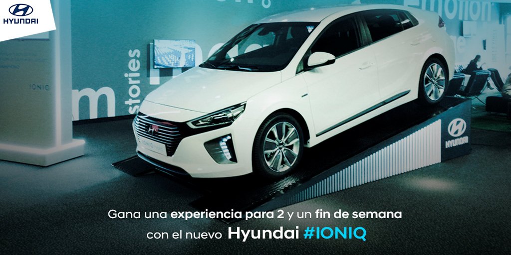 Estamos un año más en #FOA2017 y lo celebramos con un concurso. Sube una foto del #IONIQ y dínos qué te gusta de él con #FuturoEsIONIQ