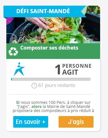 Défis Koom à #SaintMande Compostez vos déchets et obtenez des composteurs à prix réduits ow.ly/1Ug2309SXLI #developpementdurable