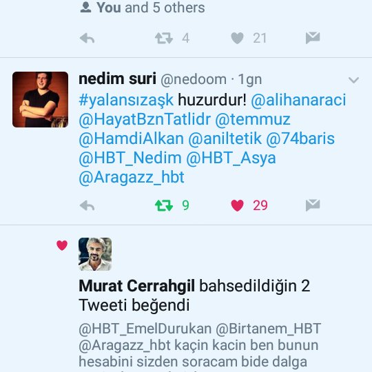 Aldığım en güzel bildirim 😍😍 yaa çok teşekkür ederim canım abim ❤ bitanesin sen! 😍 <a href="/nedoom/">Nedoo. mmm</a>