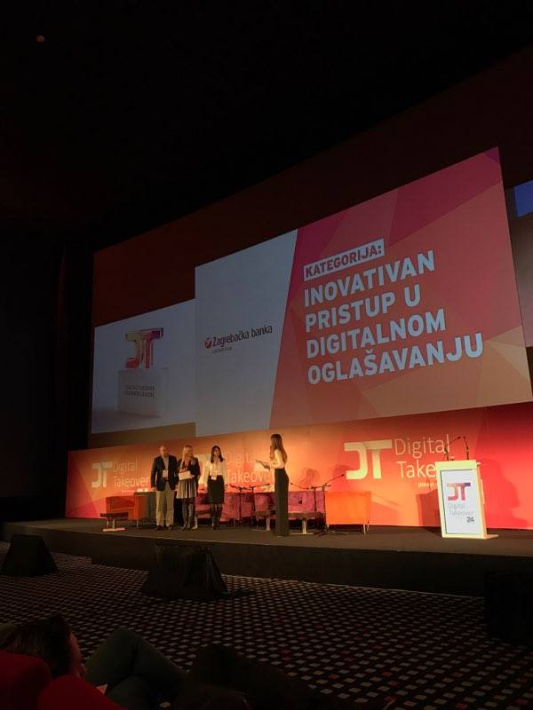 Nagradu za inovativan pristup u digitalnom oglašavanju osvaja <a href="/zabaINFO/">Zagrebačka banka - UniCredit - Hrvatska</a> #DigitalTakeoverHR