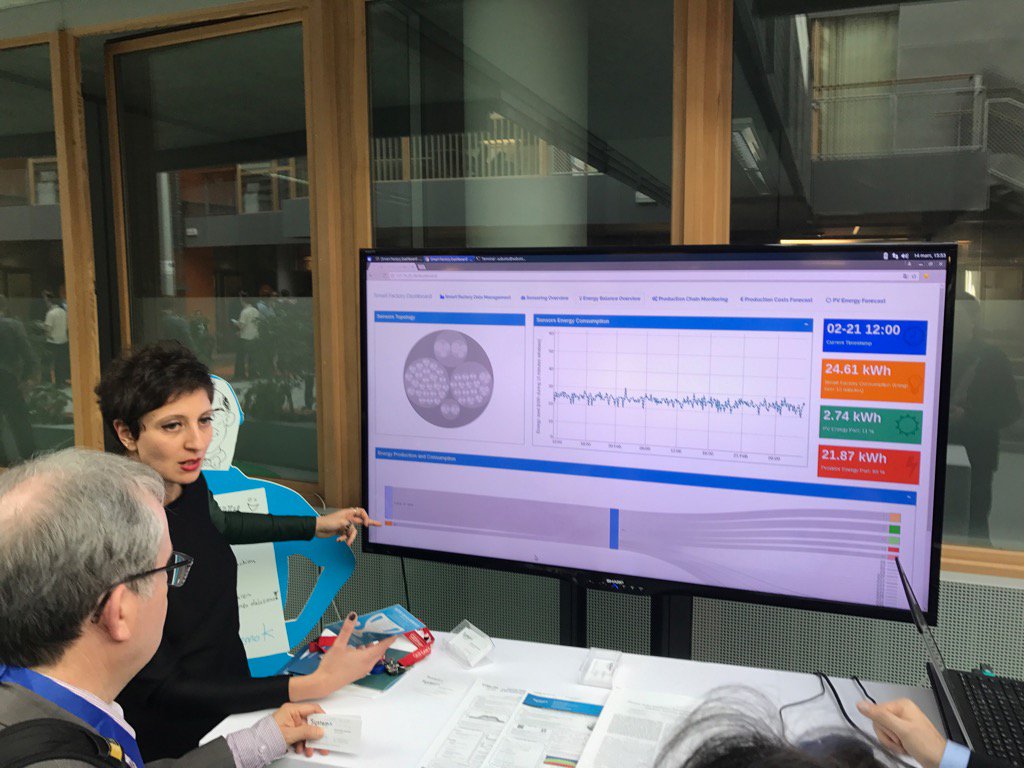 FrancoisStephan's tweet photo. Energy smart data demo @amirabenhamida #SystemX17 @IRTSystemX optimiser l'énergie grâce aux données https://t.co/jzBgDvROBX