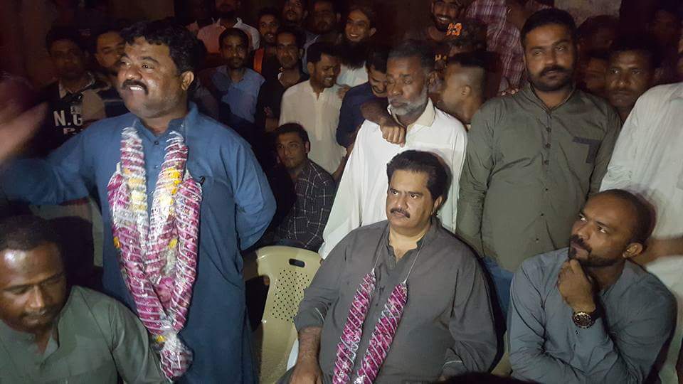 TeamPPP_Lyari's tweet photo. @Nabilgabol Visits at D South Lyari &amp; Congred to @khalil_hoat for being appointed as President South by Respect Chairman @BBhuttoZardari https://t.co/4gmYhDZliA