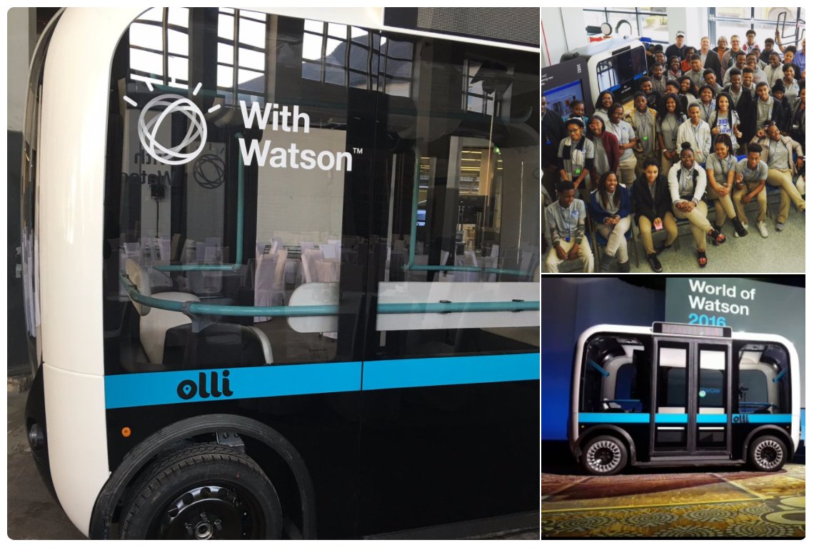 Olli with Harriet Green and PTECH #AccessibleOlli designers