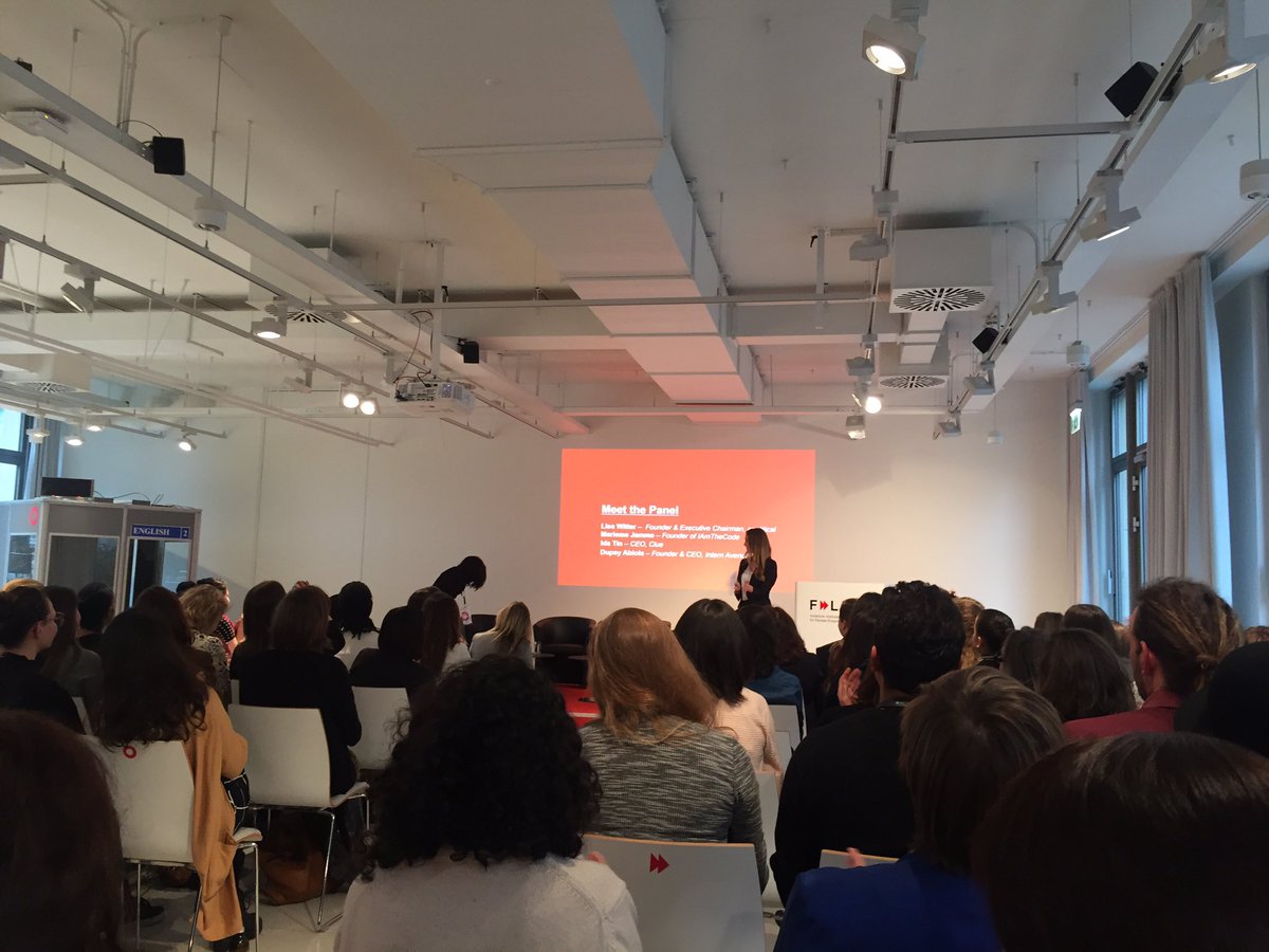 Cool shit happening at #f-lane #womenintech. Best accelerator ever!!