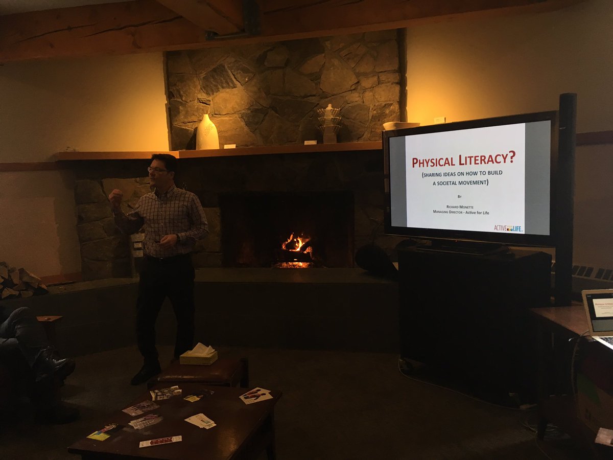 ChandraCrawford's tweet photo. @MonetteRichard sharing the work of @activeforlife at @IgniteSummits. #FiresideChat #IgniteBanff https://t.co/cD1D3XGTNX