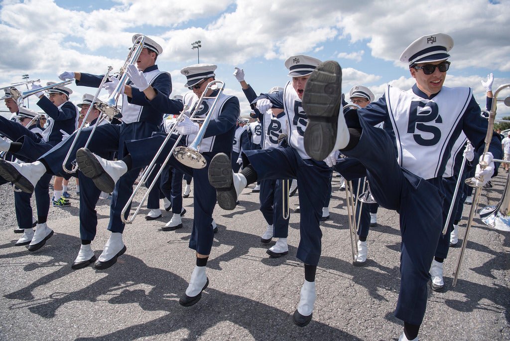 PSUBlueBand's tweet photo. That snow day feeling ❄️ Enjoy your day off, Penn State! https://t.co/Um16Jf1oi1