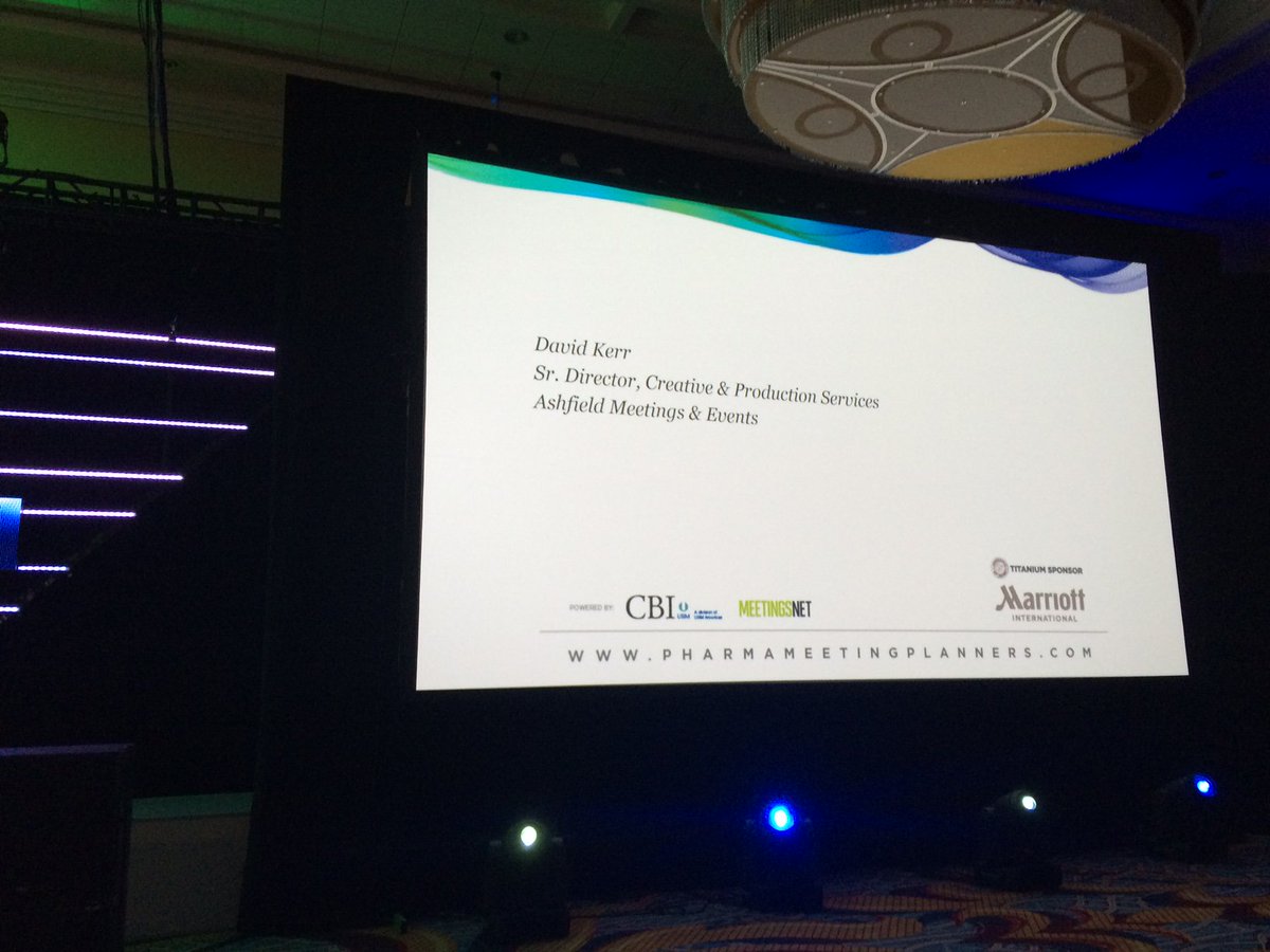 AshfieldEventEx's tweet photo. Here's David Kerr (@EventStagingGuy) speaking about @AshfieldEvents' #ScienceOfMeetings research at #PharmaForum2017 earlier today. https://t.co/YLu4u8G0aL