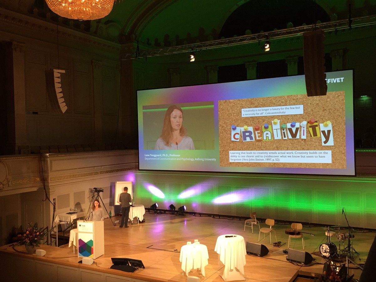 EHB_HEFP_SUFFP's tweet photo. #event #IUFFP Keynote speech sulla creatività di Lene Tanggaard Pedersen, Aalborg https://t.co/ocd0pEW0FK