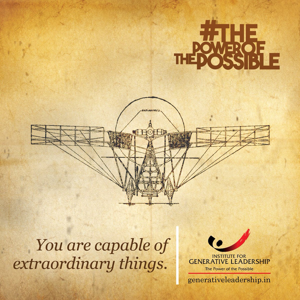 duasameer's tweet photo. Believe. Enroll in our leadership development workshops. #ThePowerOfThePossible #GenerativeLeadership https://t.co/1sEmbJ6aRk