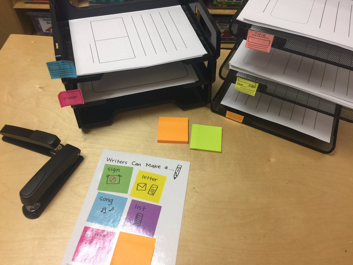 lisagarosi's tweet photo. Super proud of this K class pushing through writers workshop. Learning great strategies. @mrs_bedenk https://t.co/mCkb9CKMTm